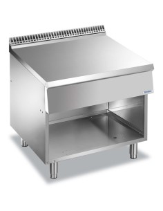 Neutral element on cabinet - Stainless steel frame - Cm...