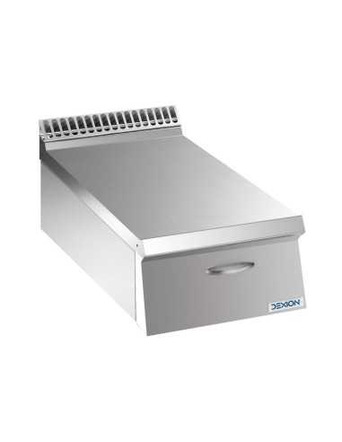 Neutral element with drawer - Stainless steel...