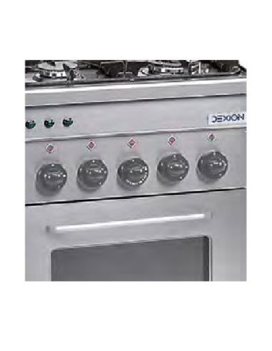 Professional gas stove with 4 burners - Power 2...