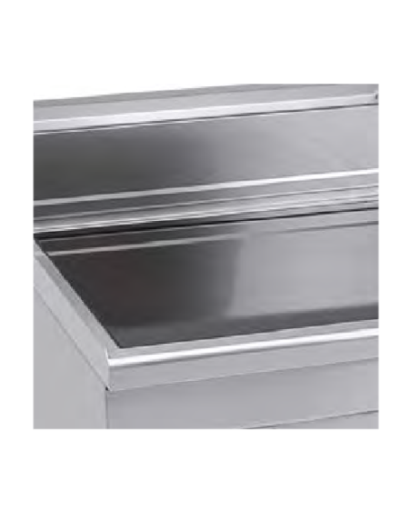 Professional glass-ceramic stove with 4 cooking zones - Power 2xkW 1.8 + 2xkW 2.5 - Cm 60 x 60 x 27 h