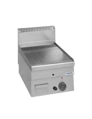 Fry top professionale a gas con piastra liscia...