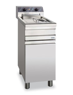 Friggitrice professionale elettrica con 1 vasca da litri...