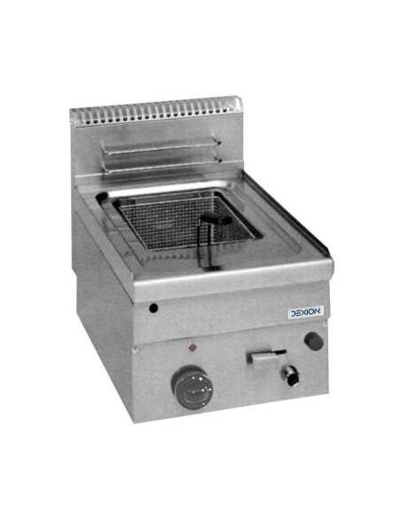 Professional gas fryer with 1 tank 8 liters - Power kW 7.4 - Cm 40 x 60 x 27