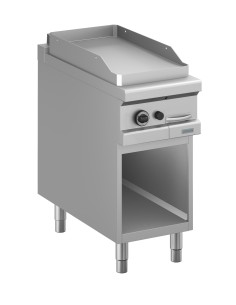 Fry top de gas profesional con placa lisa de acero... 2