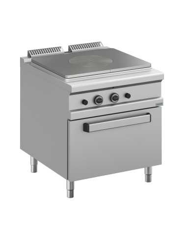 All-plate professional gas stove - Power Kw 12...