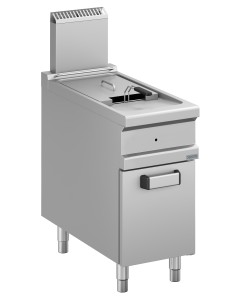 Professional gas fryer with 1 tank 18 liters - Cm 40 x 90...