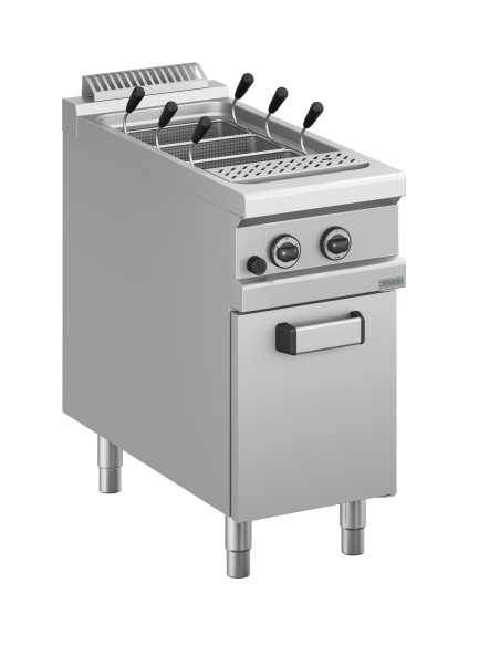 Professional gas pasta cooker with 1 tank 40 liters - Cm 40 x 90 x 85 h
