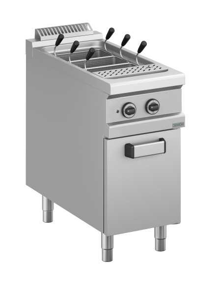 Professional electric pasta cooker with 1 tank 40 liters - Cm 40 x 90 x 85 h