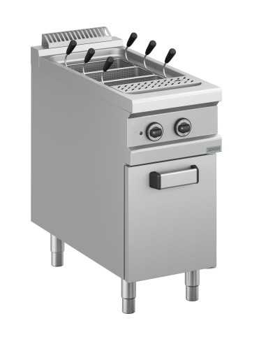 Professional electric pasta cooker with 1 tank...