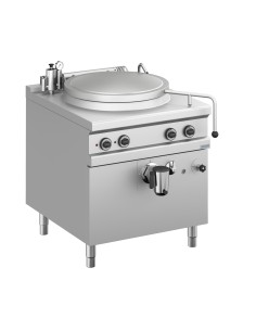 Professional gas cooking pot with indirect heating -...