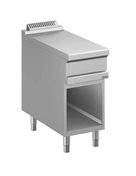 Elemento neutro con compartimento abierto - Dimensiones cm 40 x 90 x 85 h