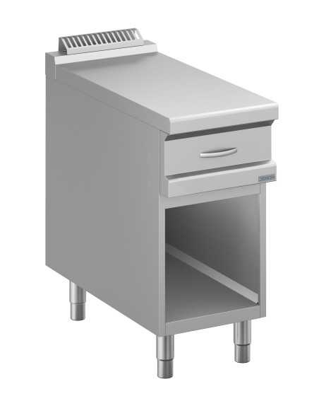 Elemento neutro con con cassetto - Vano aperto - Dimensioni cm 40 x 90 x 85 h