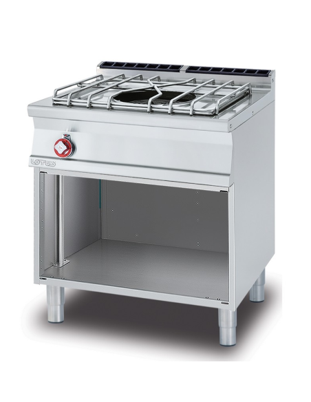 Professional Gas Paellero - Power kW 11.5 - Open compartment - cm 80 x 70.5 x 90 h