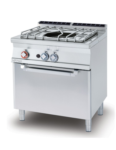 Professional gas paellero - Static gas oven for...