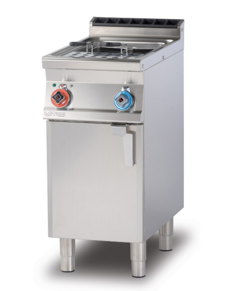 Professional electric pasta cooker - Capacity tank 25 liters - cm 40 x 70.5 x 90 h