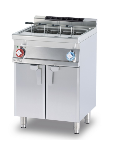 Professional electric pasta cooker - Capacity tank lt 40 - cm 60 x 70.5 x 90 h
