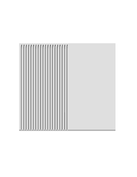 Professional electric fry top with plate 1/2 smooth 1/2 ribbed chrome - cm 60 x 70.5 x 90 h
