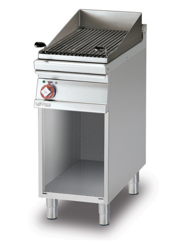 Griglia elettrica professionale - Griglia inox...