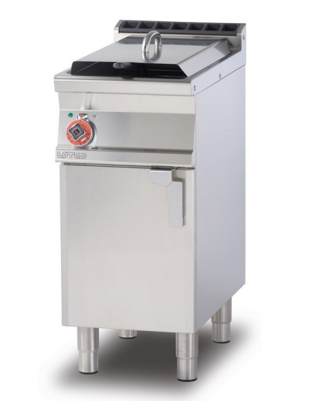 Freidora eléctrica profesional - Capacidad cuba 18 lt - Cm 40 x 70.5 x 90 h