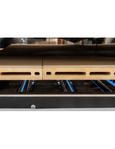 Gas pizza oven for 6 pizzas - cm 100 x 136 x 54 h