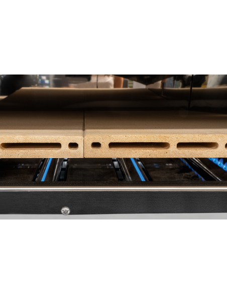 Gas pizza oven for 6 pizzas - cm 100 x 136 x 54 h