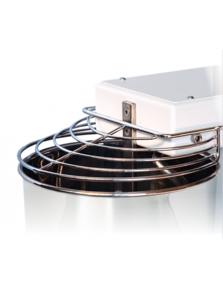 Spiral mixer 10 high-hydration speeds - capacity 8 kg - fixed head - 8 kg of dough per cycle