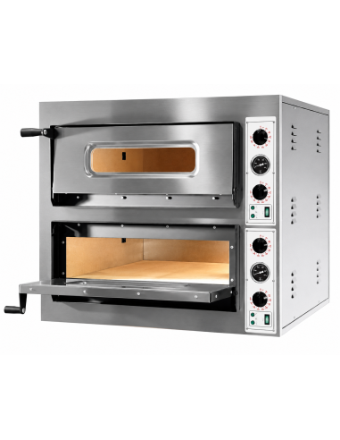 Horno eléctrico para pizza con capacidad para...