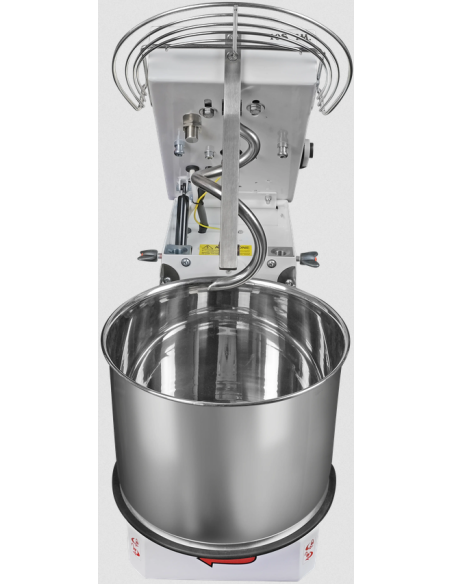 Spiral mixer 10 speeds - 10 kg capacity - liftable head removable tub