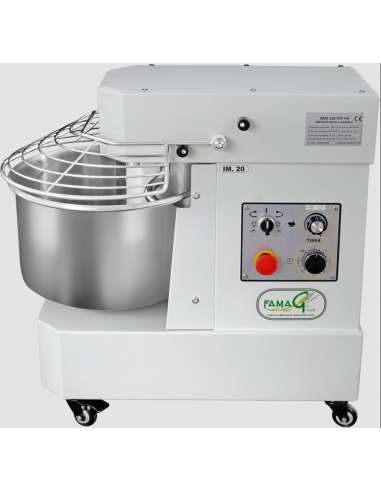 Spiral mixer High-moisture - 10 speeds - 20 kg...