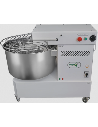 Spiral mixer capacity 50 kg - fixed head - 50...