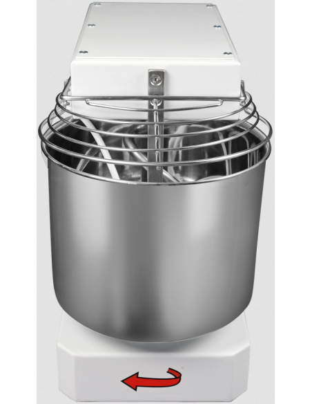 Spiral mixer Capacity 8 kg - fixed head - 8 kg of dough per cycle