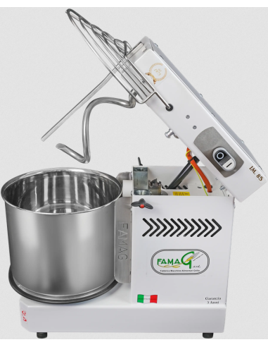 Spiral mixer Capacity 8 kg - Liftable head...