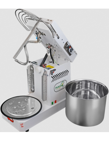 Spiral mixer 10 speeds - 8 kg capacity -...