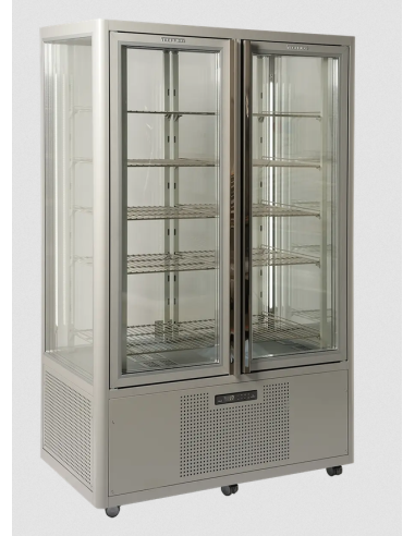 Pastry and Ice Cream Display Case - Temperature...