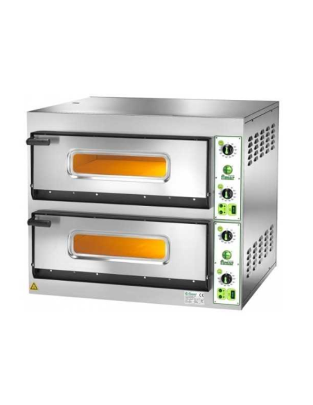 12-Pizza Oven, Double Roller Dough Sheeter, 25kg Mixer, 3-Door Pizza Counter