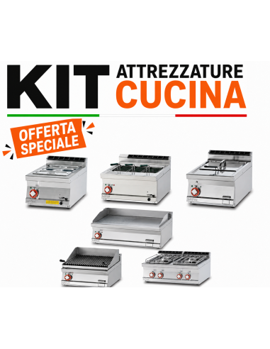 Gas Bain Marie, 19L Pasta Cooker, 13L Fryer,...