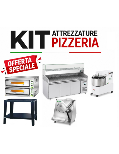 12-Pizza Oven, Double Roller Dough Sheeter,...