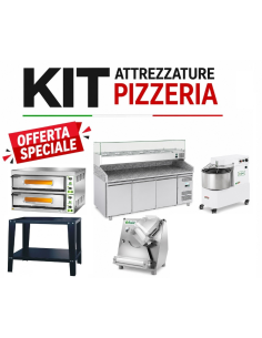 12-Pizza Oven, Double Roller Dough Sheeter, 25kg Mixer,... 2