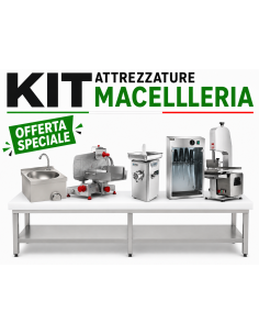 Kit Completo para Carnicería con Picadora Refrigerada,... 2