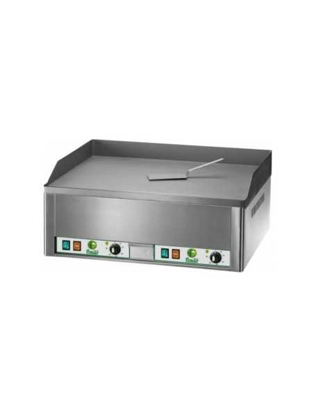 Complete Kebab Kit with 3-Door Saladette, 6-Burner Gas Gyros, Chrome Fry Top and 9+9L Fryer