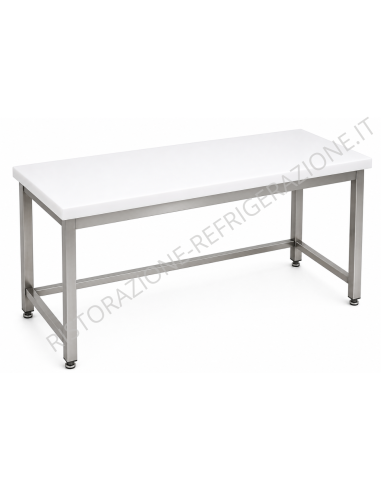 Table per day AISI 304 - Polyethylene top -...
