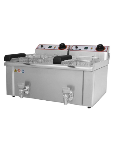700 L fridge, 9+9 L fryer, knee-operated sink,...