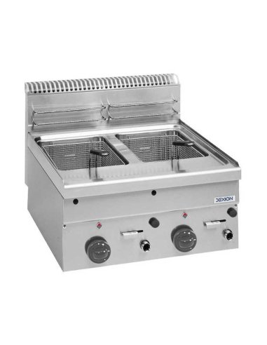 Frigo 400 L, horno 5 GN2/3 con base, cocina 4...
