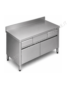 Cupboard table beating AISI 304 - Cassettiera - Alzatina... 2