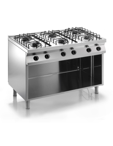 1400 L fridge, griddle, fryer 8+8 L, sink, 6...