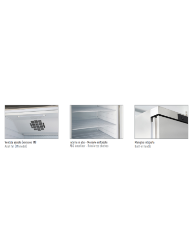 Stainless Steel Static Refrigerated Cabinet 600...