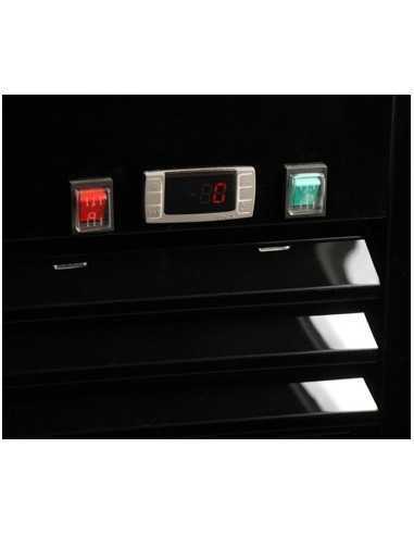Hot showcase display 4-sided glass – 415 Lt –...