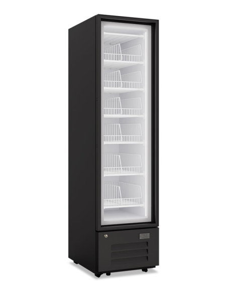 Freezer with glass door - 213 Lt – Temperature -23°C / -18°C - cm 46 x 61 x 180.5 h