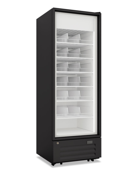 Freezer with glass door - 482 Lt – Temperature -23°C / -18°C - cm 68 x 70 x 205 h