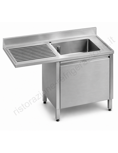 Eviers cantilever locker - Profundidad 70 - Izquierda drier